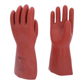 KS Tools Gants de protection pour électricien avec protection mécanique et thermique, classe 00, rouge