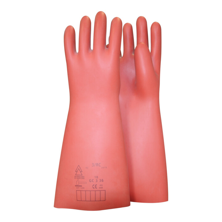 Gant de protection pour électricien, taille 11, classe 00, rouge KS Tools
