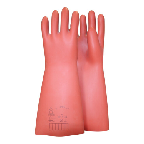 Gant de protection pour électricien, taille 11, classe 1, rouge KS Tools