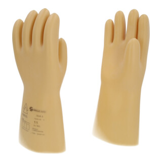 KS Tools Gants de protection pour électricien avec isolation, classe 3, blanc