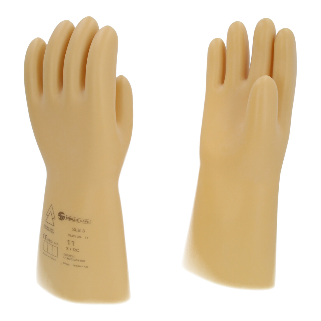 KS Tools Gants de protection pour électricien avec isolation, classe 3, blanc