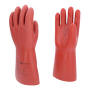 KS Tools Gants de protection électricien avec protection mécanique, classe 3, rouge-2