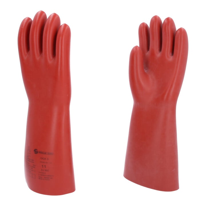 Gant de protection pour électricien, taille 11, classe 3, rouge KS Tools