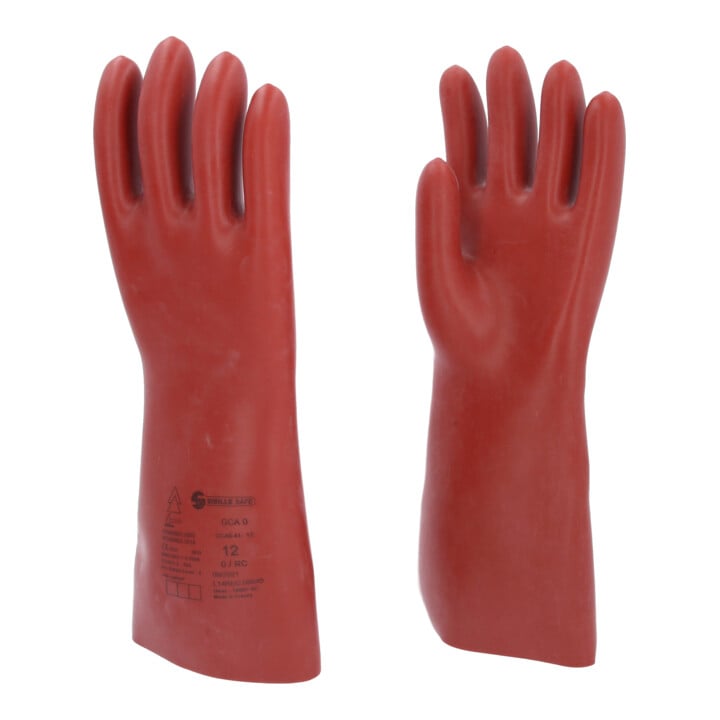 Gant de protection pour électricien, taille 12, classe 0, rouge KS Tools