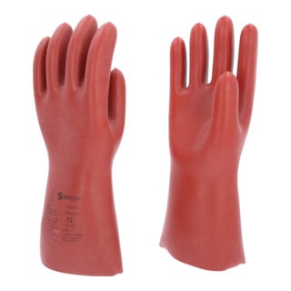 Gant de protection pour électricien, taille 12, classe 0, rouge KS Tools