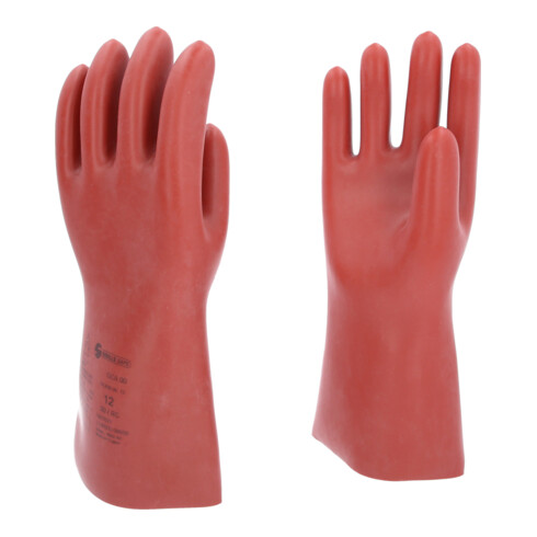 Gant de protection pour électricien, taille 12, classe 00, rouge KS Tools