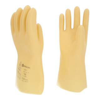 KS Tools Gants de protection pour électricien avec isolation de sécurité, classe 1, blanc