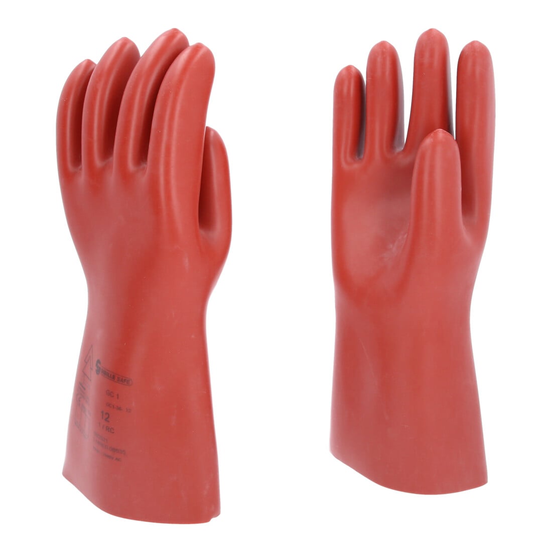 KS Tools Gants de protection pour électricien avec protection mécanique, classe 1, rouge