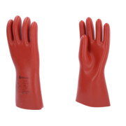 KS Tools Gants de protection électricien avec protection mécanique et thermique, classe 1, rouge-2