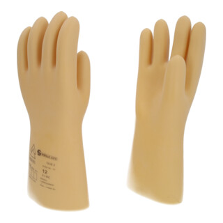 KS Tools Gants de protection pour électricien avec isolation de protection, classe 2, blanc