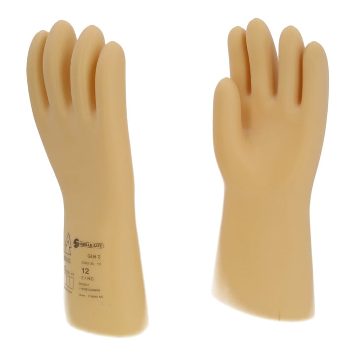 Gant de protection pour électricien, taille 12, classe 2, blanc KS Tools