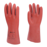 KS Tools Gants de protection électricien avec protection mécanique, classe 2, rouge-5