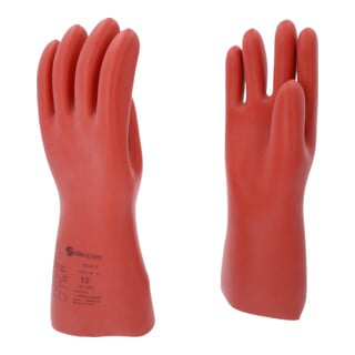Gant de protection pour électricien, taille 12, classe 2, rouge KS Tools