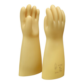 KS Tools Gants de protection pour électricien avec isolation, classe 3, blanc