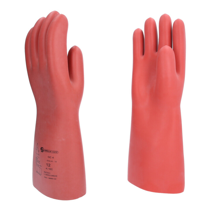 Gant de protection pour électricien, taille 12, classe 4, rouge KS Tools