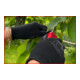 Gant maille fine MICRO KS Tools, noirs, 12 paires 7-2