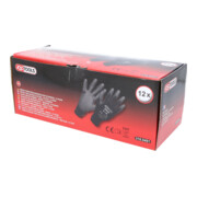 KS Tools Gants en micro-tricot fins noirs-4
