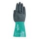 Gants Ansell EN388/374 Réf. III AlphaTec 58-530 acrylique avec nitrile noir/rouge de vin-1