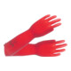 Gants Ansell EN388/374 Réf. III Sol-Vex 37-900 Nitrile velour rouge-1