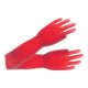 Gants Ansell EN388/374 Réf. III Sol-Vex 37-900 Nitrile velour rouge-1