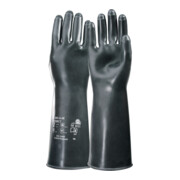 Gant protection chimique Butoject 898 T. 8 noir EN 388, EN 374 cat. III