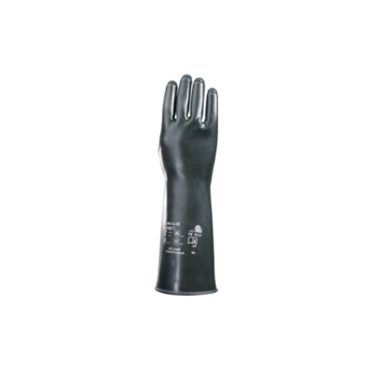 Gant protection chimique Butoject 898 T. 8 noir EN 388, EN 374 cat. III