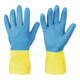 Gant protection chimique Kenora taille 10 bleu/jaune EN 388, EN 374 cat. III-1