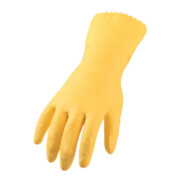 Leipold + Döhle Gants de ménage Latex jaune EN388/374 Cat. DEUXIÈME