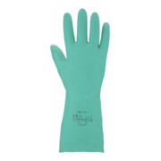 Gant de protection en nitrile Asatex, EN388/374 Réf. III, vert, qualité alimentaire