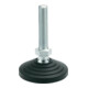 Ganter Pied articulé en plastique GN 344 d1 60 mm, d2 M 10 mm L1 98 mm L3 24 mm-1