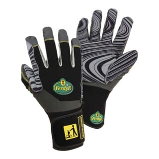 Gants anti-vibrations absorbeurs de choc Taille XL noir/gris Élasthanne/EVA