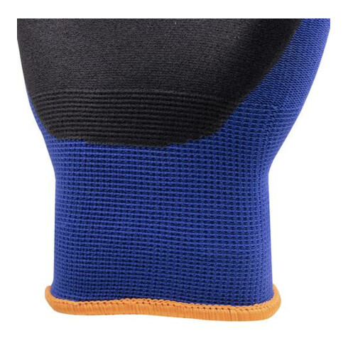 Gants d'assemblage Uvex athletic lite, paume et bouts des doigts avec revêtement en mousse micro NBR