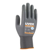 Gants d'assemblage Uvex avec manchette tricotée uvex phynomic, paume et bouts des doigts imprégnés d'aqua polymère