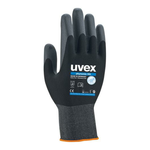 Gants d'assemblage Uvex phynomic XG, taille 8