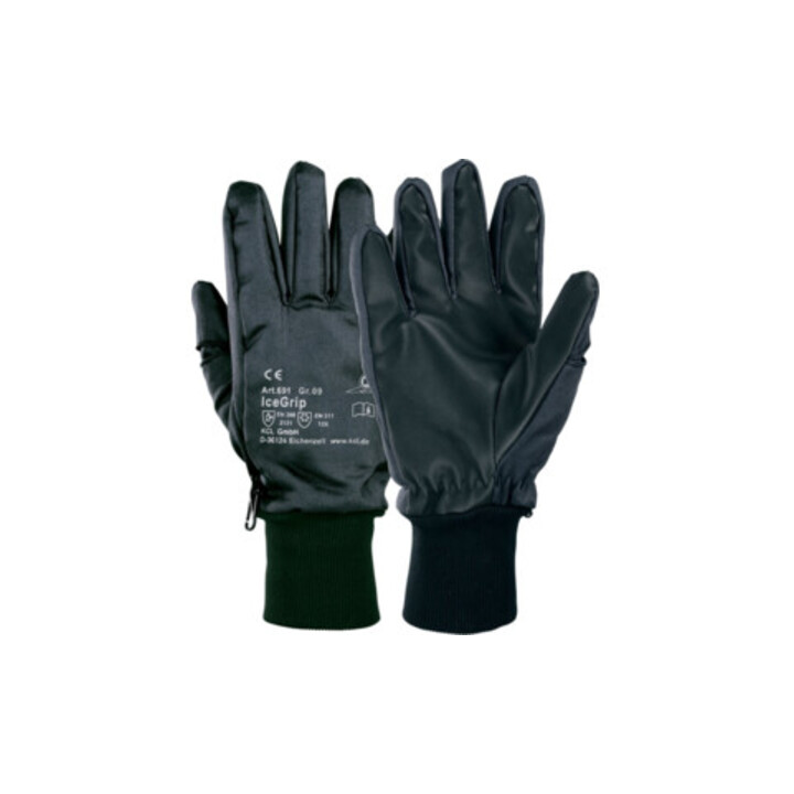 Gants de protection contre le froid Ice-Grip 691 T. 10 bleu nylon avec profilé P
