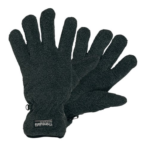 Gants de protection contre le froid T. XL noir/gris 100 % PES