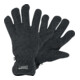 Gants en laine polaire Polaire imperméable avec Thinsulate noir/gris-1