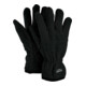 Gants en laine polaire Polaire imperméable avec Thinsulate noir/gris-4