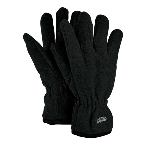 Gants en laine polaire Polaire imperméable avec Thinsulate noir/gris