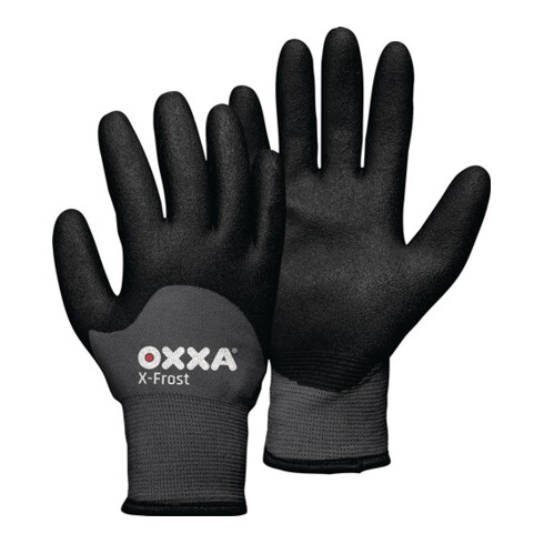 Gants de protection contre le froid X-FROST taille 11 noir/gris support en nylon