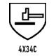 Gants de protection contre les coupures HIT CUT 5 T. 10 gris/noir HDPE/élas./fib-4