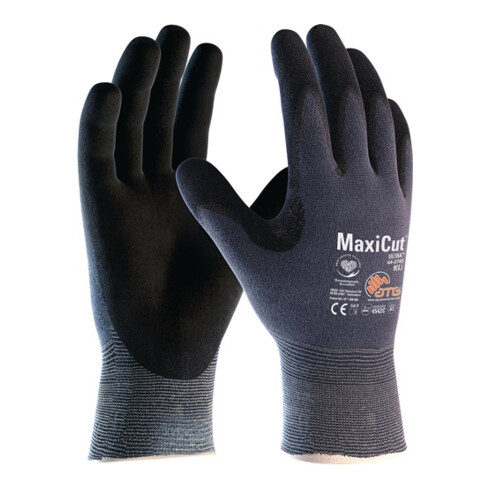 Gants de protection contre les coupures MaxiCut Ultra 44-3745 taille 10 bleu/noir EN 388 cat.II
