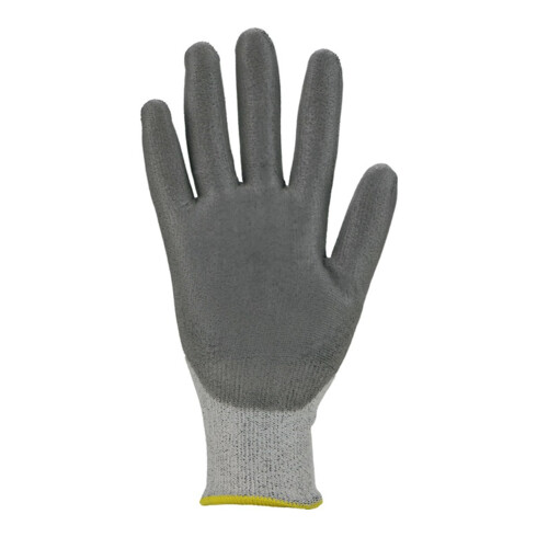 Asatex gants de protection contre les coupures gris avec enduction PU EN388