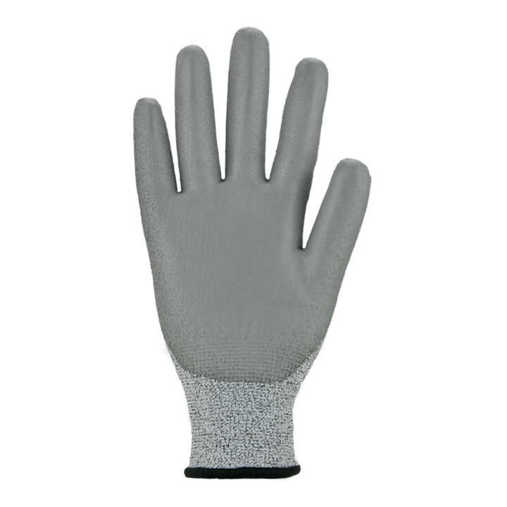 Gants de protection contre les coupures T. 10 gris HDPE avec polyuréthane EN 388