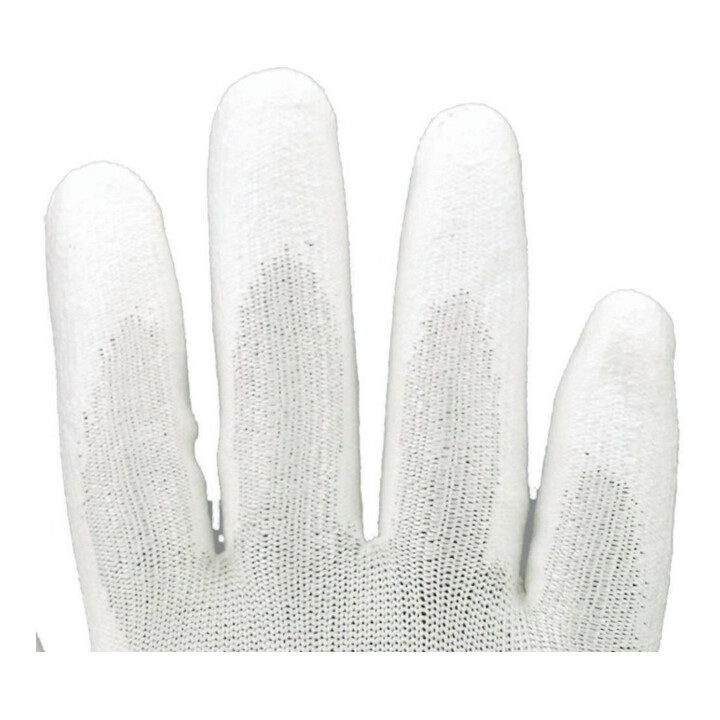 Gants de protection contre les coupures T. 6 blanc HDPE avec polyuréthane EN 388