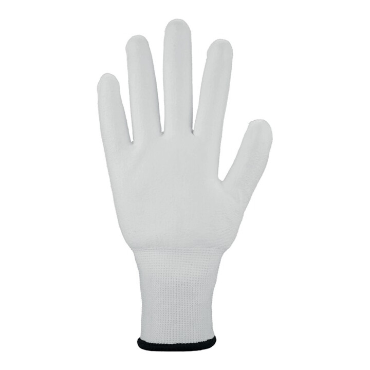 Gants de protection contre les coupures T. 6 blanc HDPE avec polyuréthane EN 388