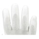 Gants de protection contre les coupures T. 7 blanc HDPE avec polyuréthane EN 388-2