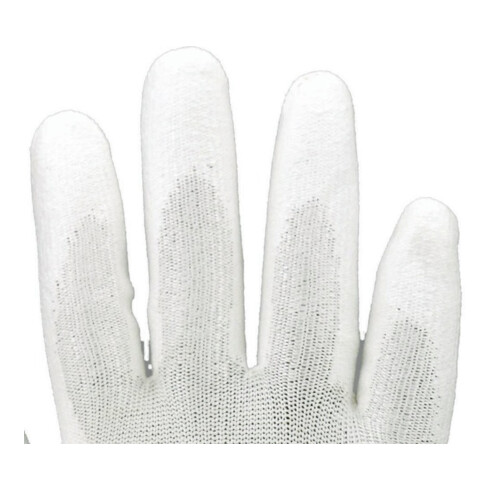 Asatex gants de protection contre les coupures partie en PU blanc enduit avec protection contre les coupures niveau 3
