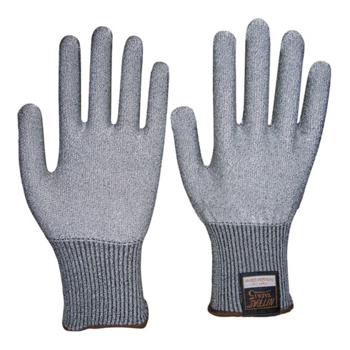 Gants résistants aux coupures Taeki 5 gris sans enduction EN388