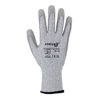 Gants de protection contre les coupures taille 9 gris/gris HDPE/nylon/ élasth./f
